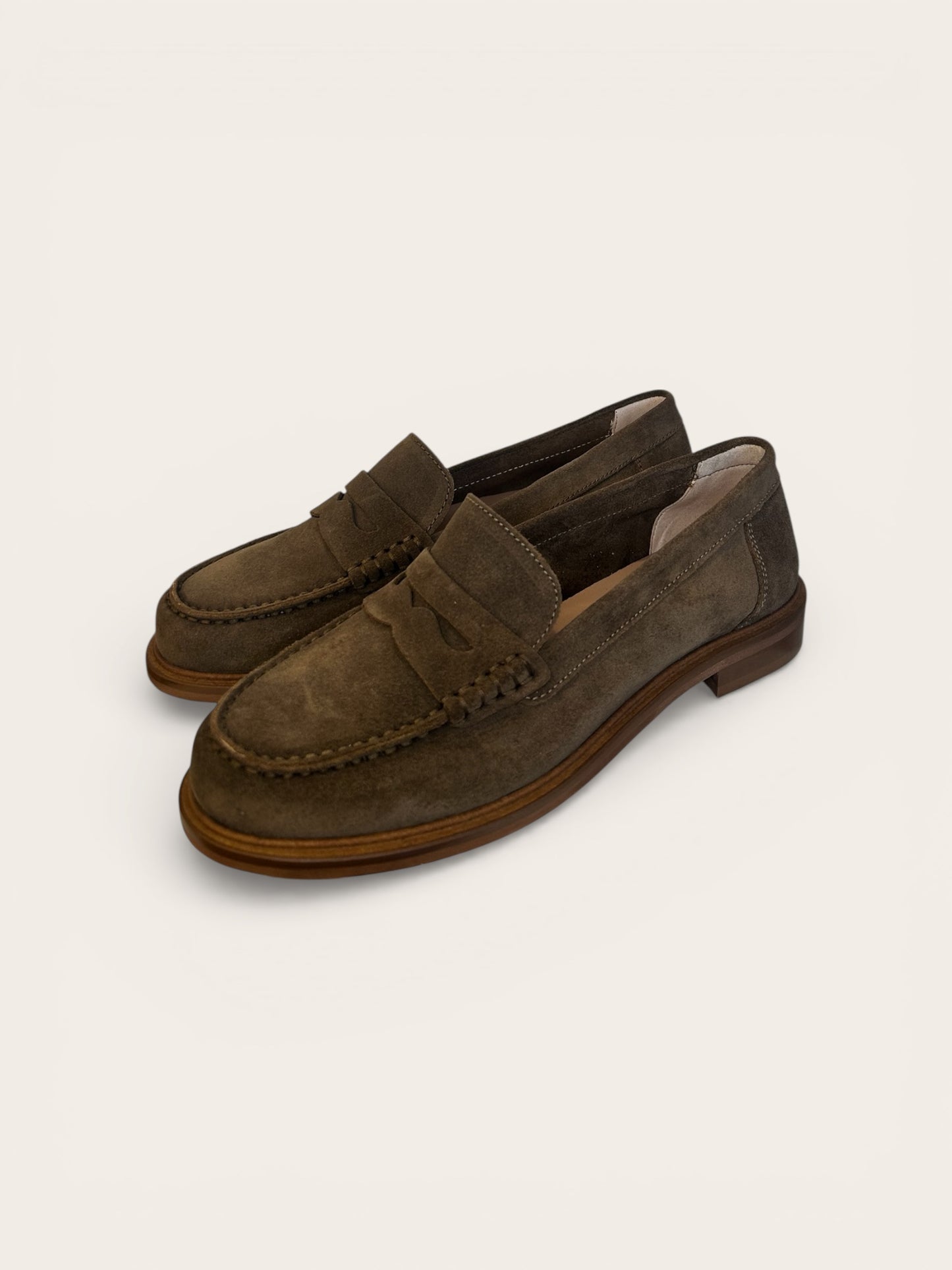 Mocassini in camoscio