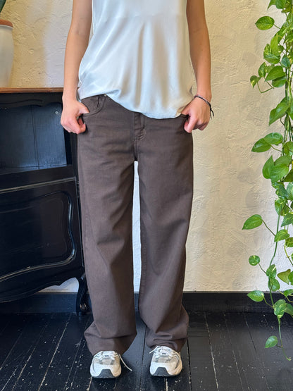 DIXIE- jeans colorati leggeri frangiati sotto