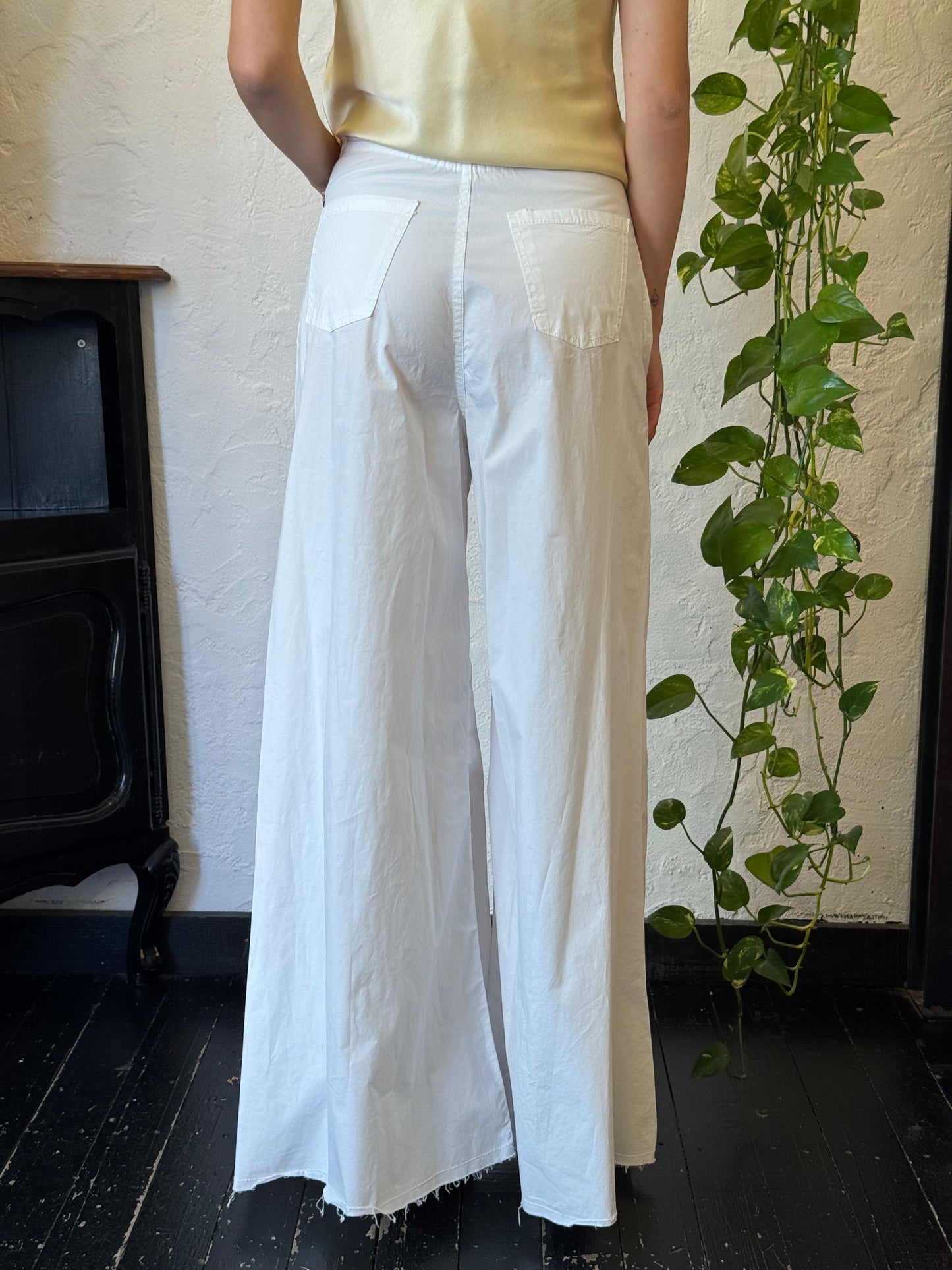 DIXIE- PANTALONE BIANCO
