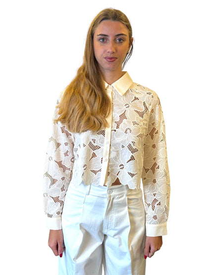 Camicia in pizzo