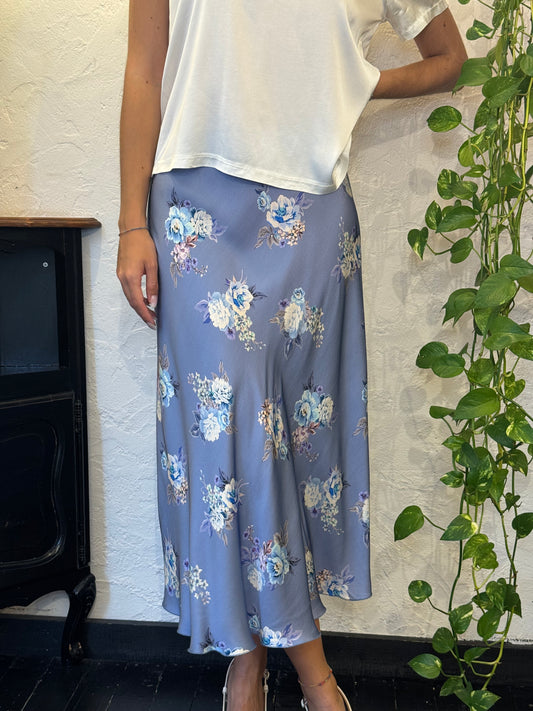 GONNA LUNGA FLOREALE IN VISCOSA