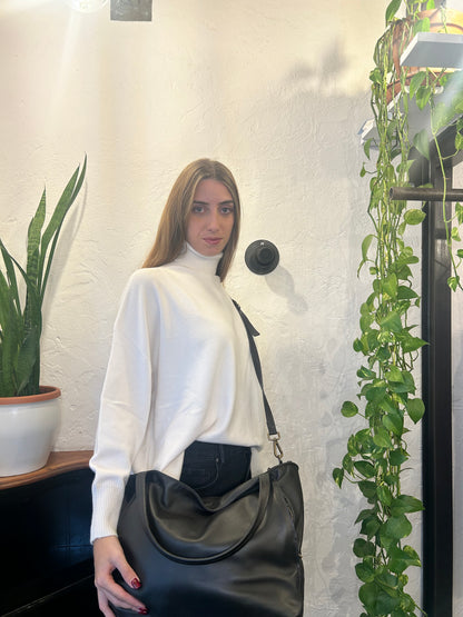 Borsa grande in pelle