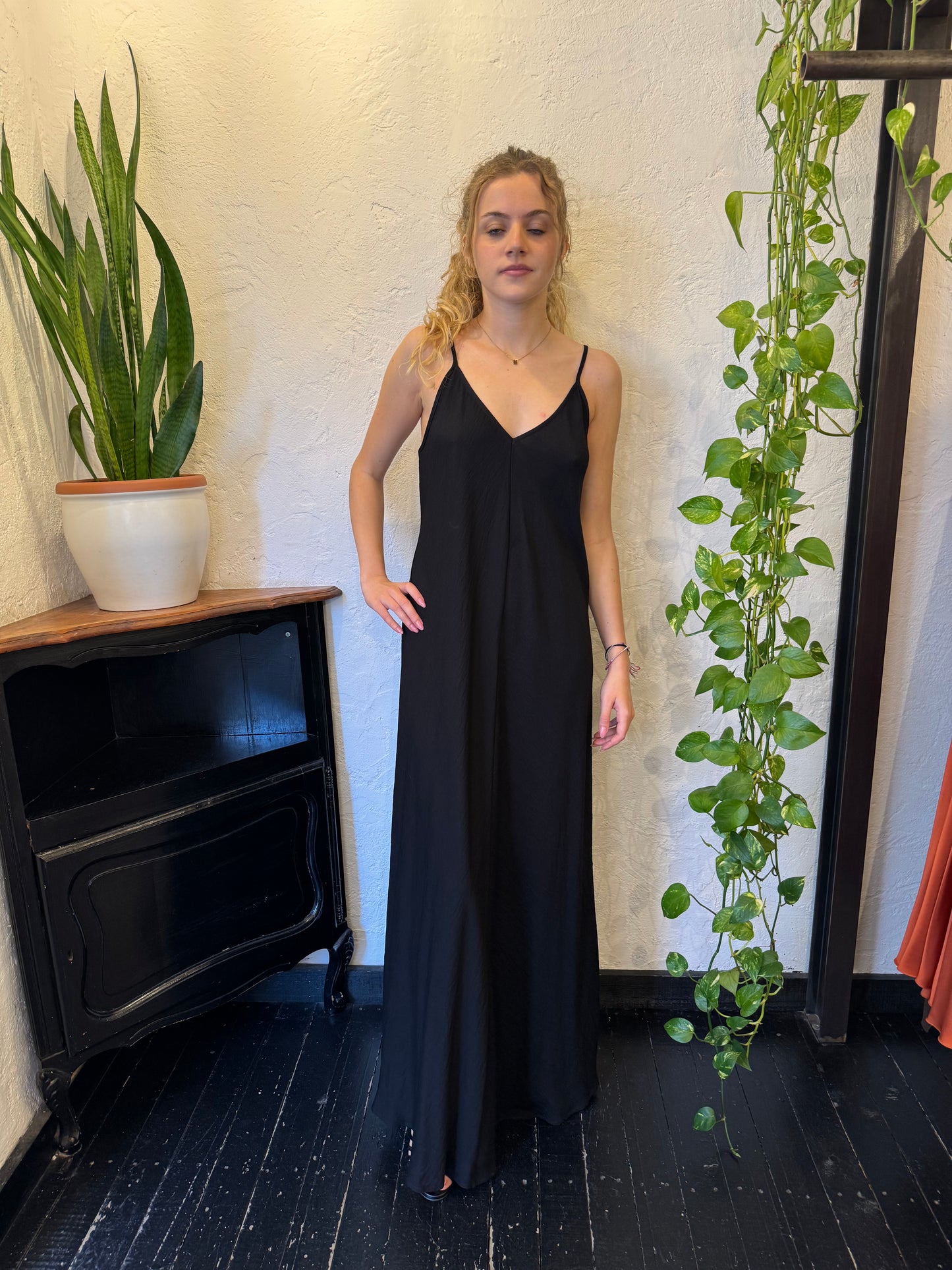 Dixie - vestito lungo con schiena scoperta