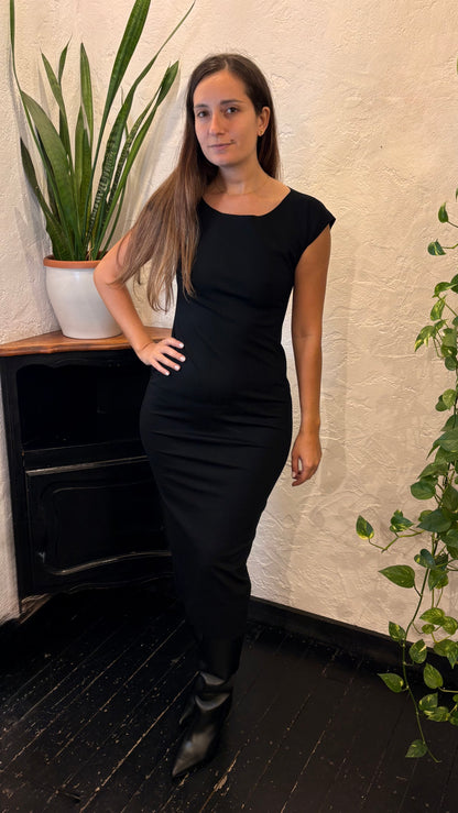 Abito lungo aderente