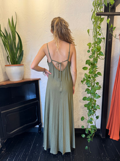 Dixie - vestito lungo con schiena scoperta