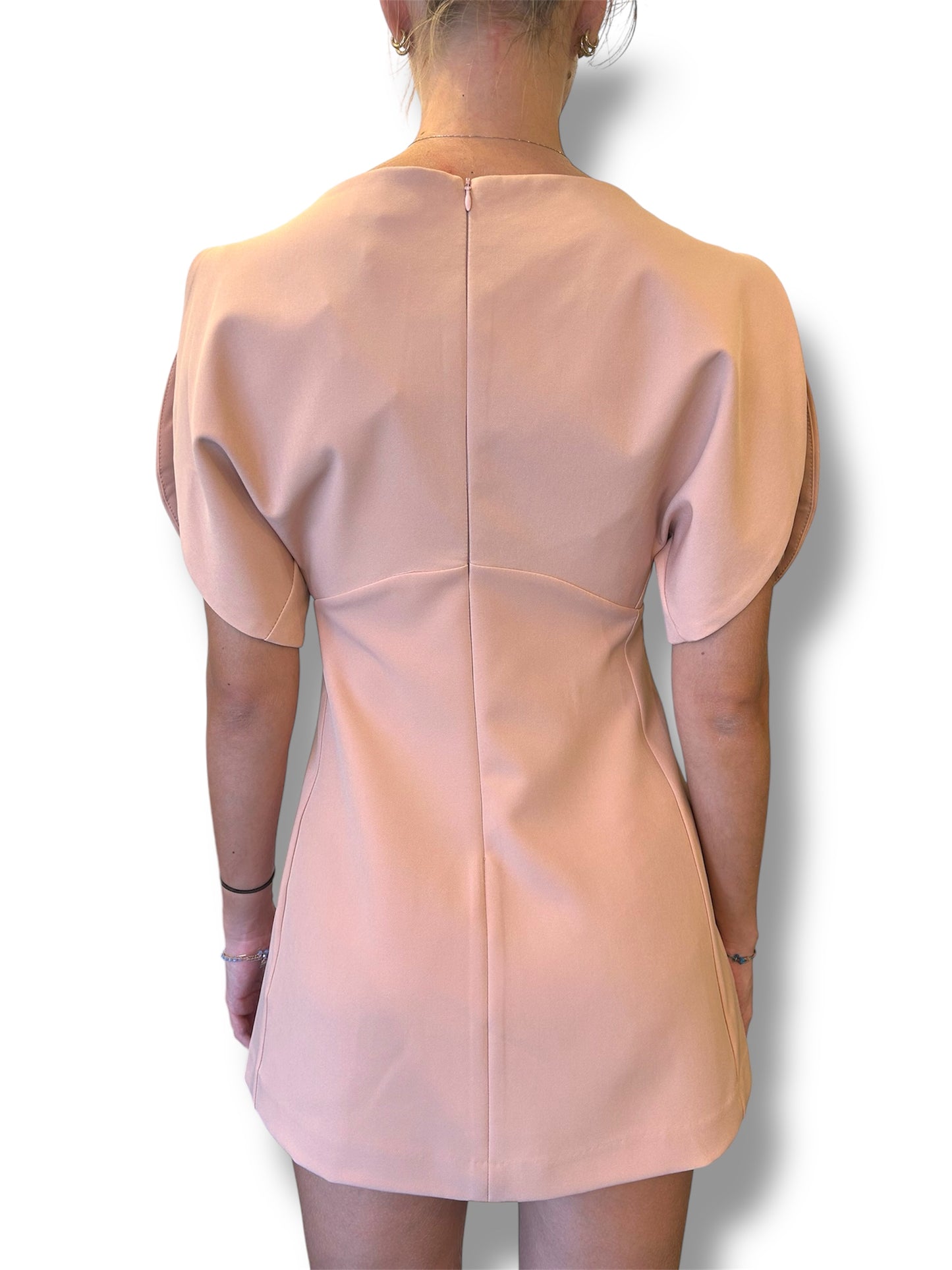 ABITO MINI CON MANICHE VOLUME