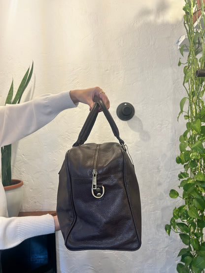 Borsa grande in pelle con tracolla