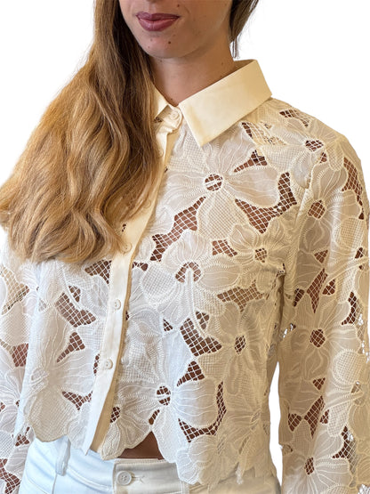 Camicia in pizzo