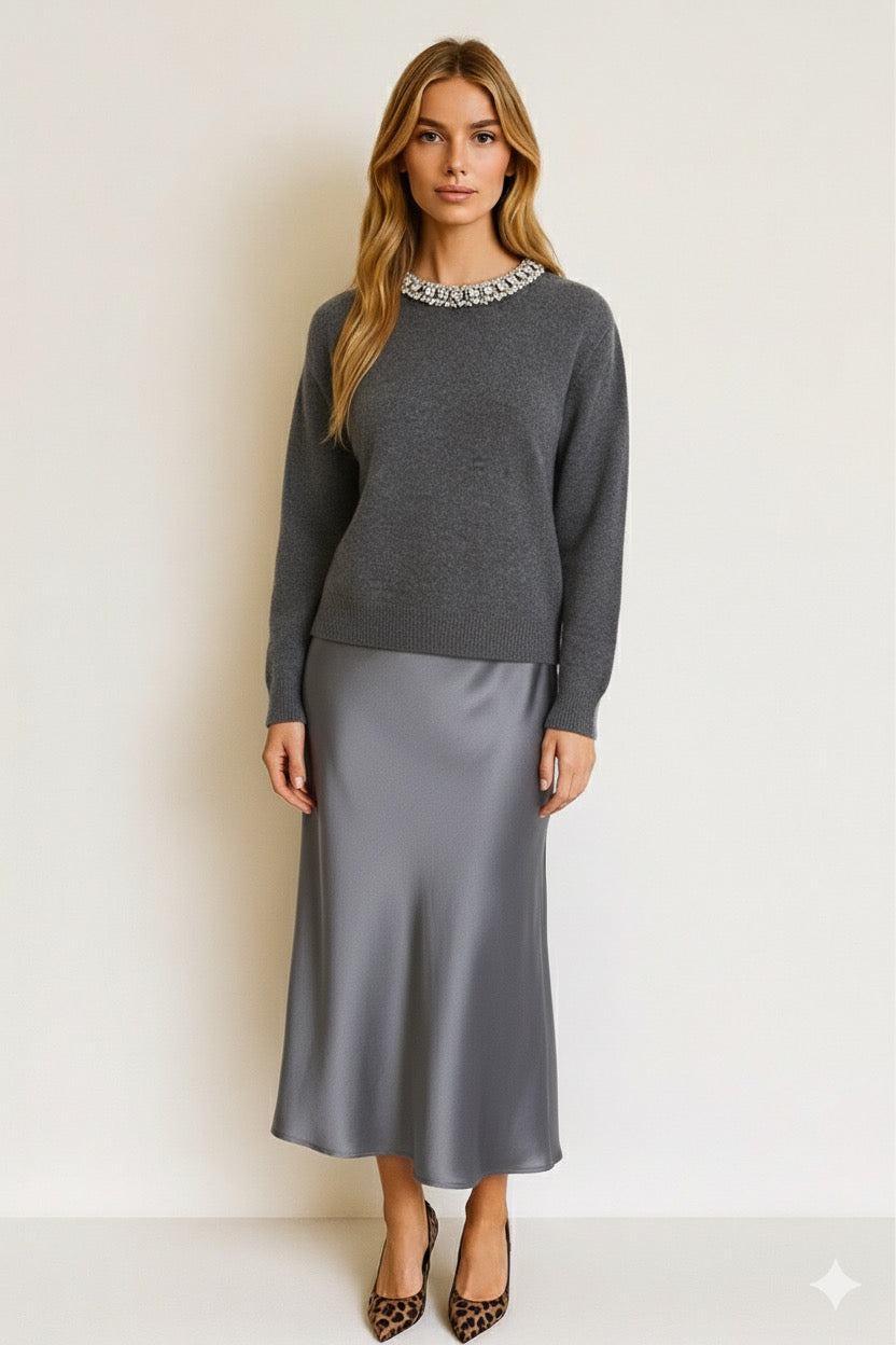 Maglione misto cashemere