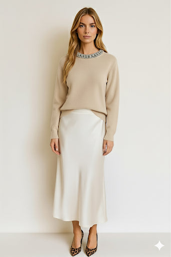 Maglione misto cashemere