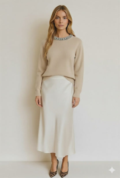 Maglione misto cashemere