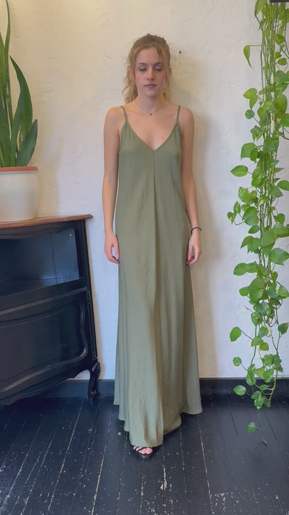 Dixie - vestito lungo con schiena scoperta