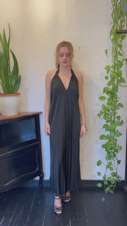 Dixie - Vestito Midi Satin "Parisian Chic"