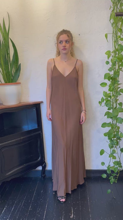 Dixie - vestito lungo con schiena scoperta