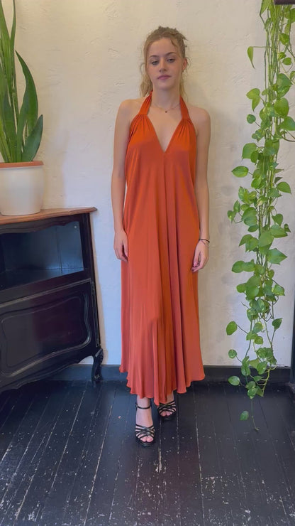 Dixie - Vestito Midi Satin "Parisian Chic"
